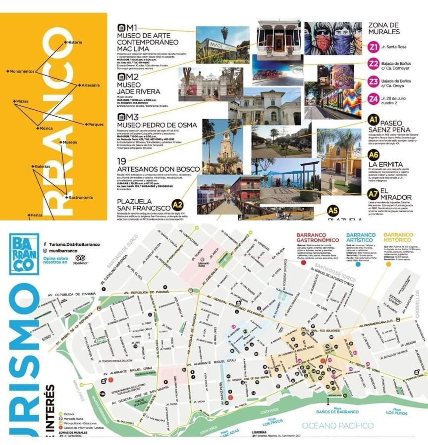 리마 Barranco Monumental 아파트 외부 사진